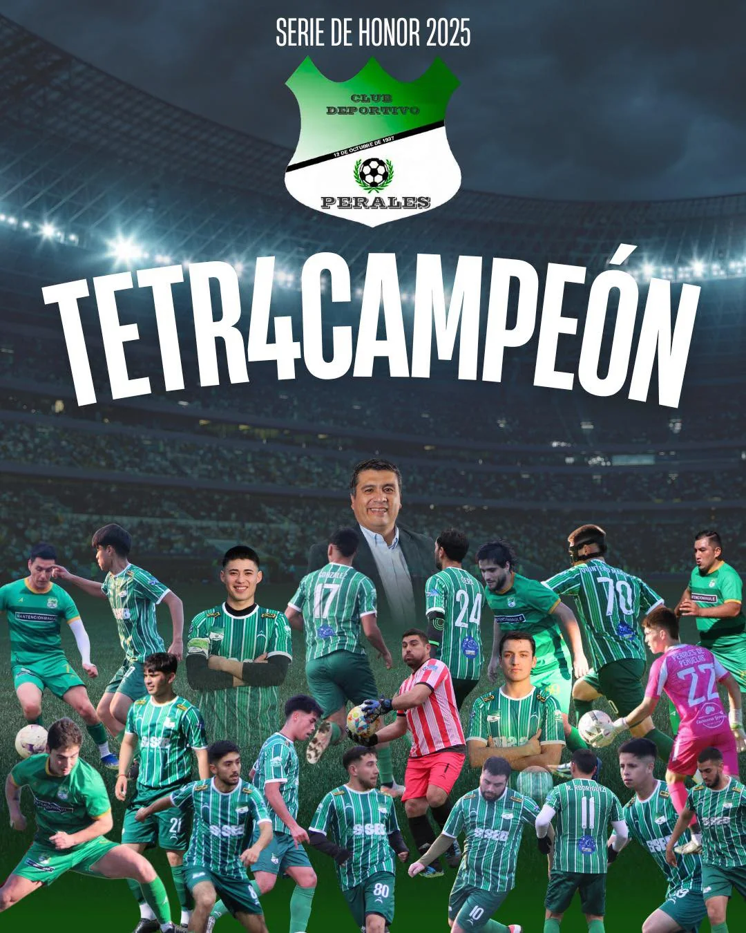 Honor 2025: cuatro veces campeones